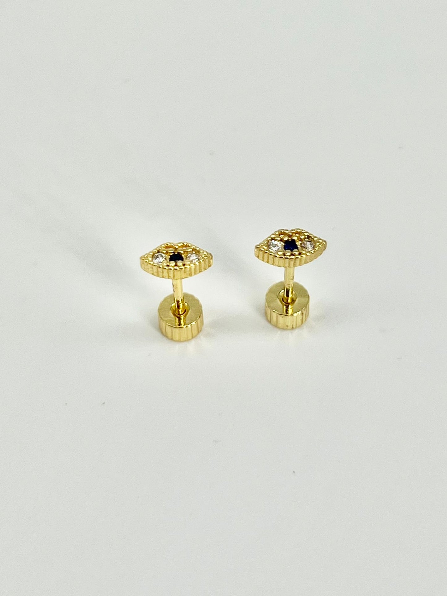 Pendientes Rosca Trasera "Ojo de Horus"