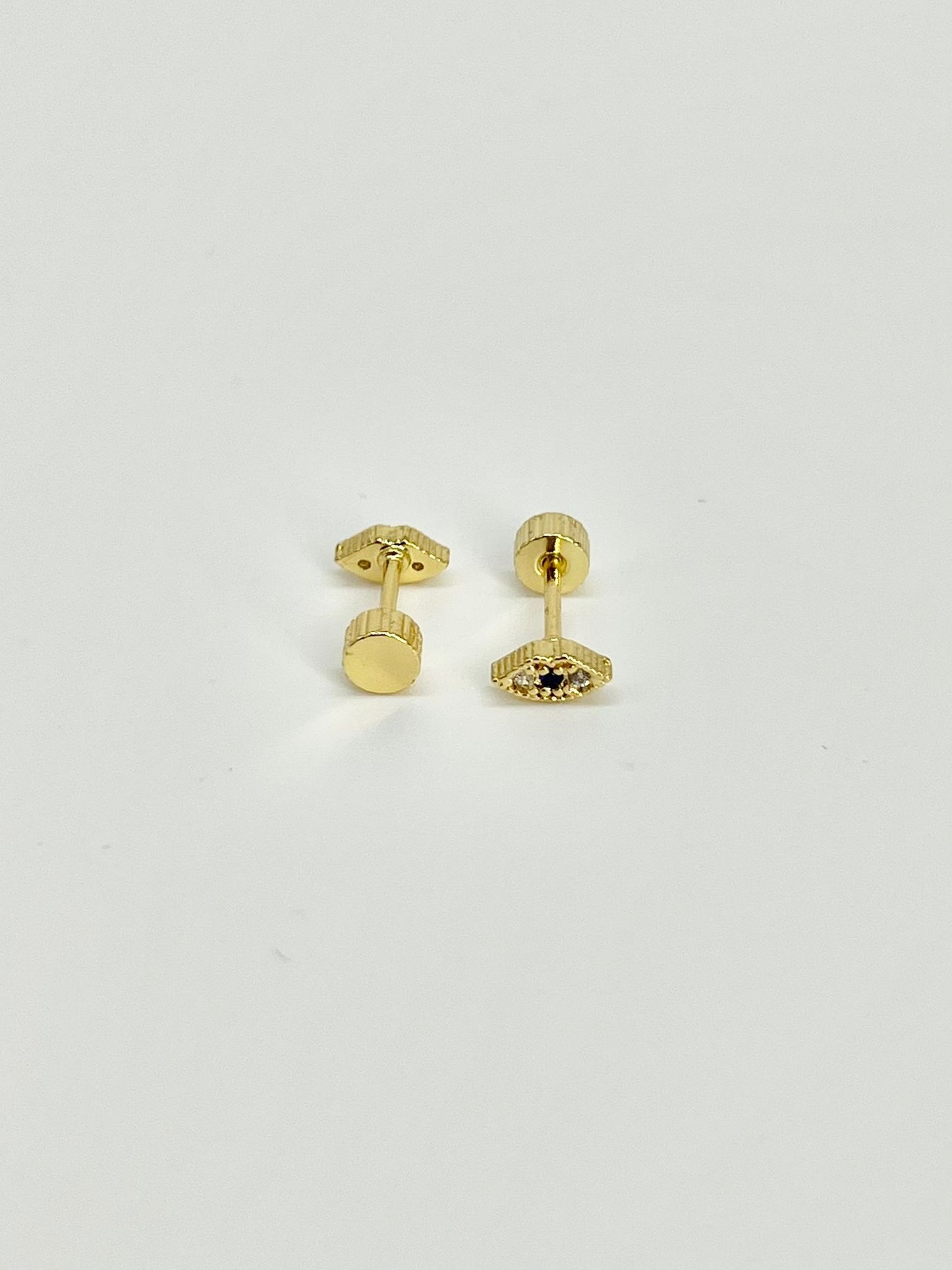Pendientes Rosca Trasera "Ojo de Horus"