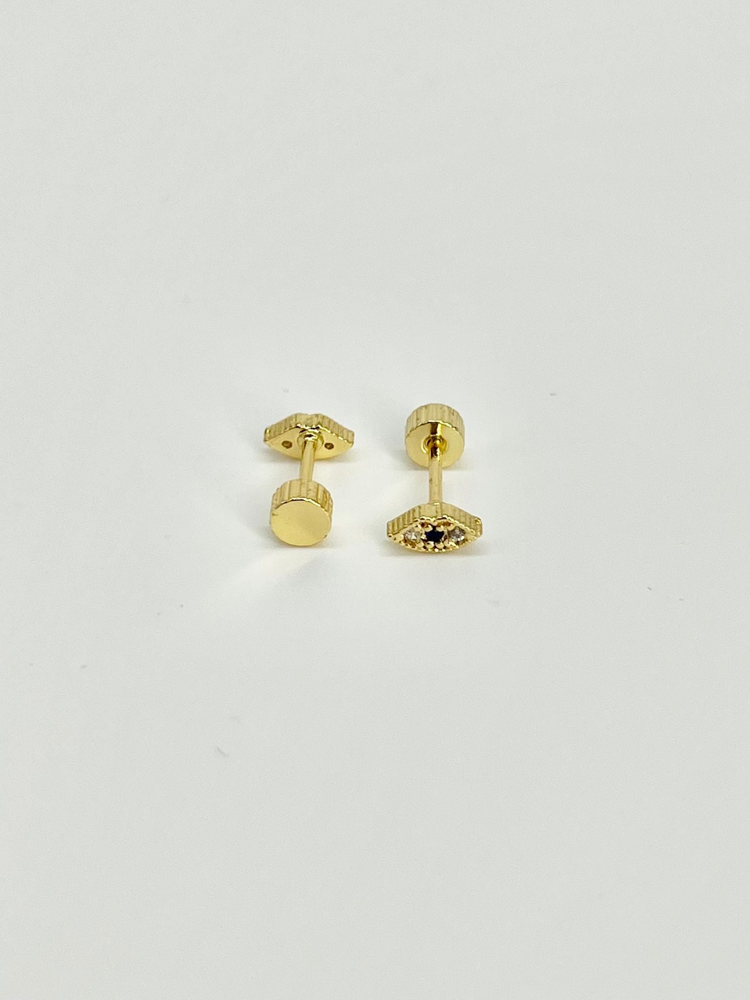 Pendientes Rosca Trasera "Ojo de Horus"