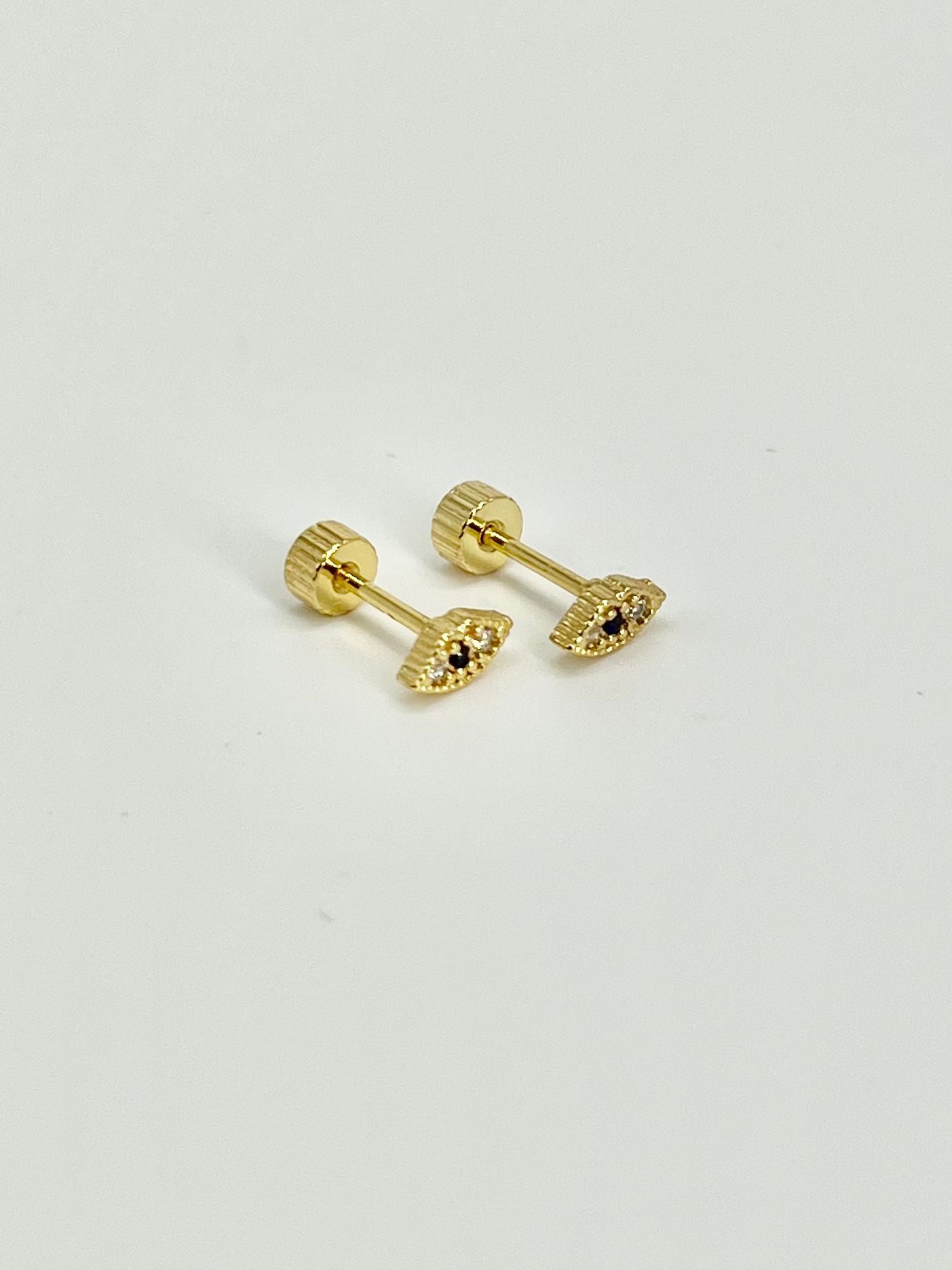 Pendientes Rosca Trasera "Ojo de Horus"