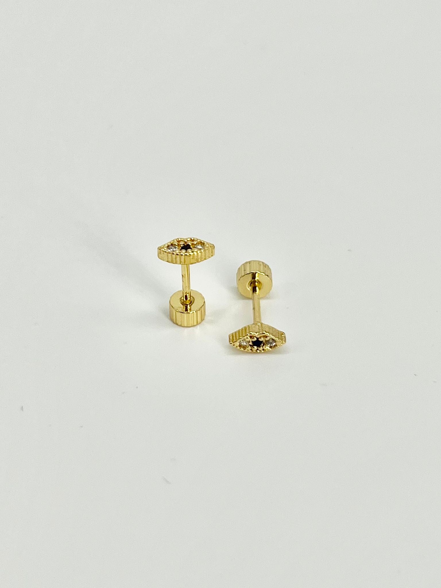 Pendientes Rosca Trasera "Ojo de Horus"