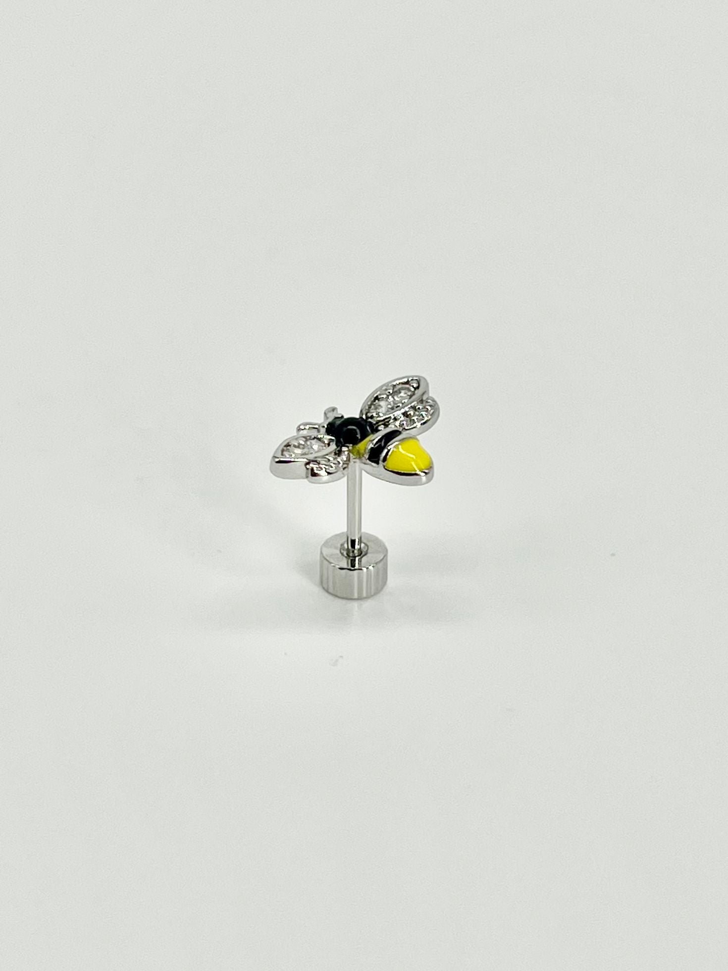 Pendientes Rosca Trasera "Abejas de la Suerte"